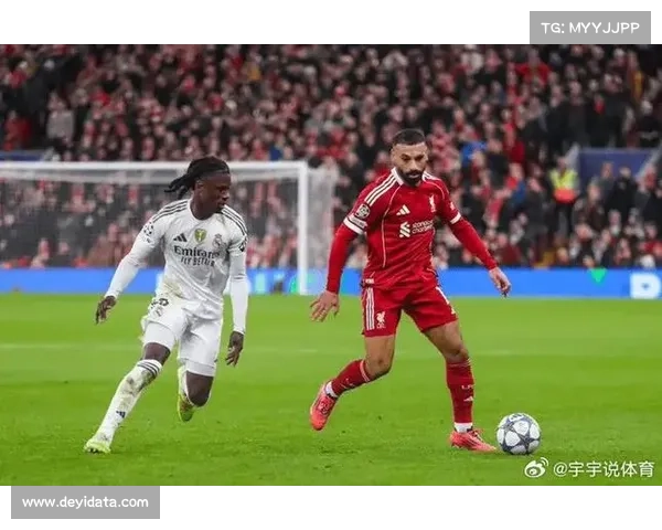 利物浦对马竞半场2-1领先，萨拉赫传射略伦特扳回一城